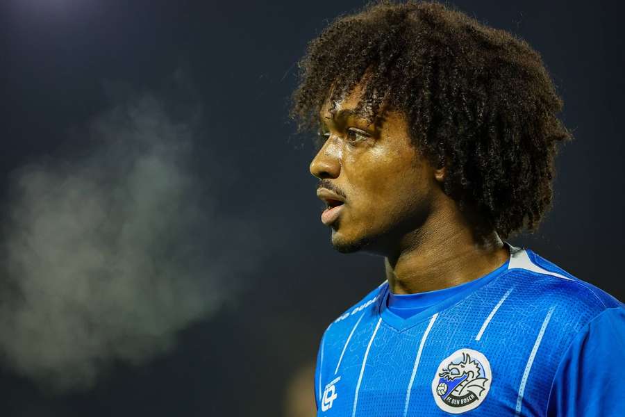 Sudan's Sheddy Barglan defending the colours of FC Den Bosch