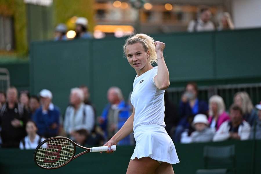 Kateřina Siniaková se popere o postup do semifinále wimbledonské čtyřhry.