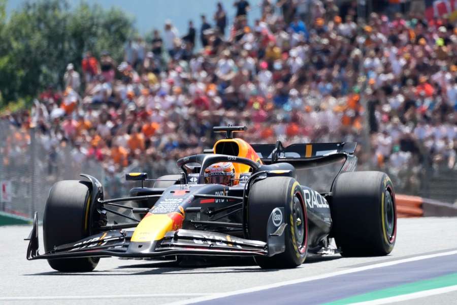 Verstappen, en el GP de Austria