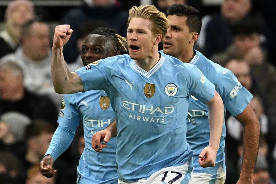 Kevin De Bruyne foi o nome da vitória do City no St. James Park