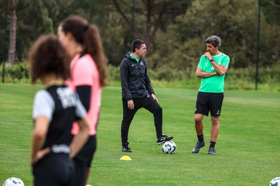 Micael Sequeira, treinador do Sporting