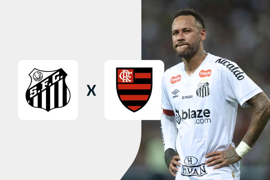 Santos x Flamengo Santos x Flamengo