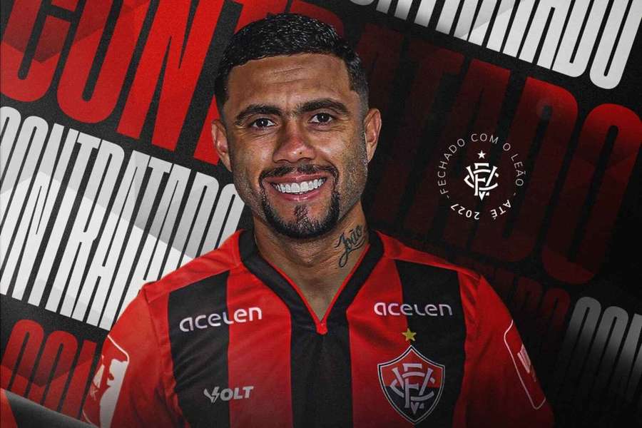 Wellington Rato é o novo reforço do Vitória