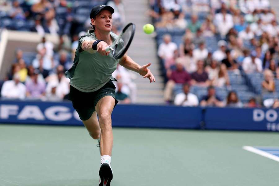 Sinner is the first Italian man to reach a US Open singles final