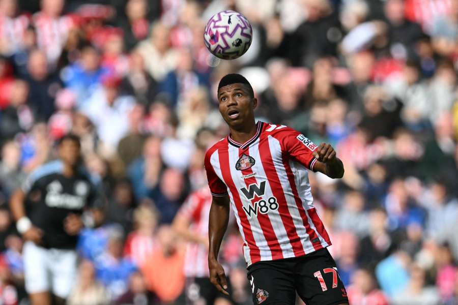 Reinildo in action for Sunderland