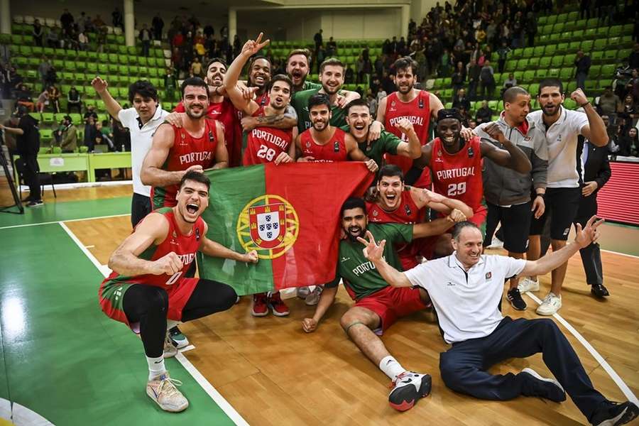 Portugal está pela quarta vez numa fase final de um Europeu de basquetebol