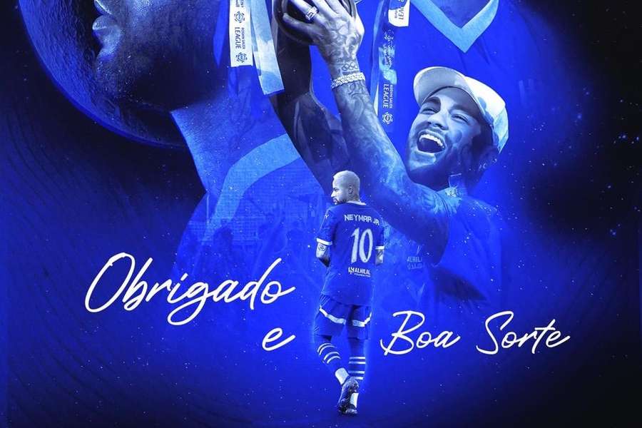 Neymar sólo disputó siete partidos en dos temporadas con el Al Hilal