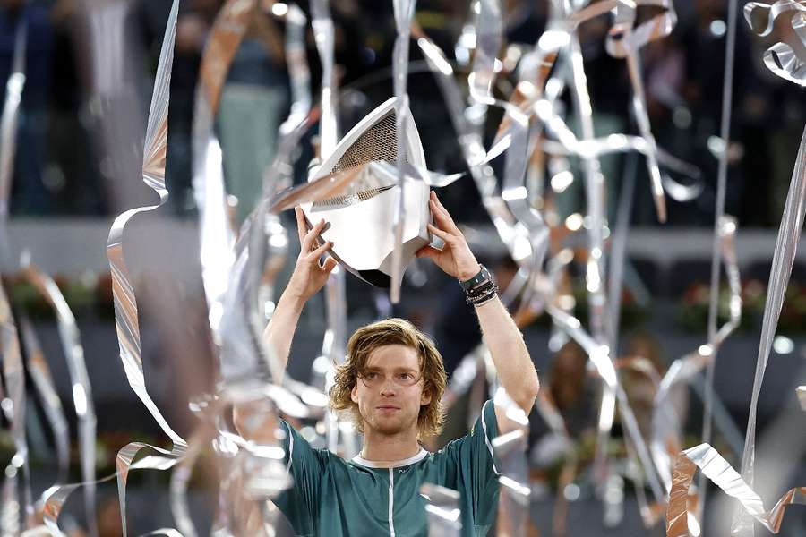 Rublev is a two-time Masters champion