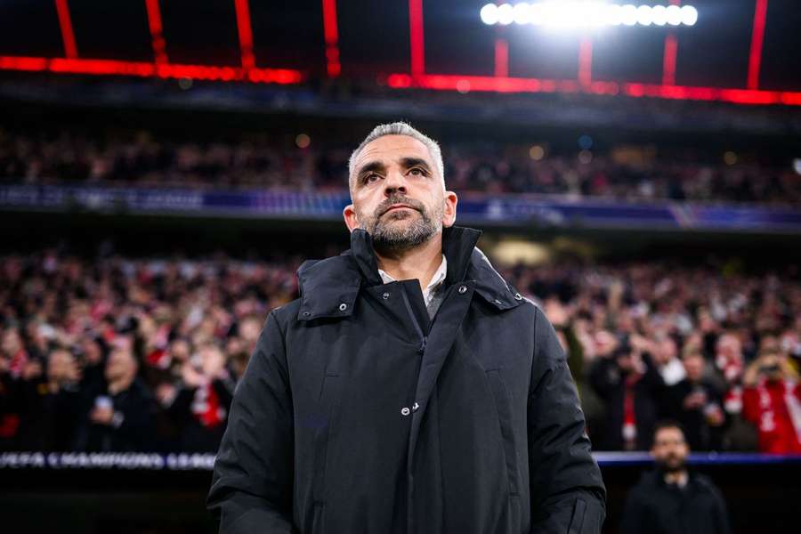 Rui Borges, treinador do Sporting Rui Borges, treinador do Sporting