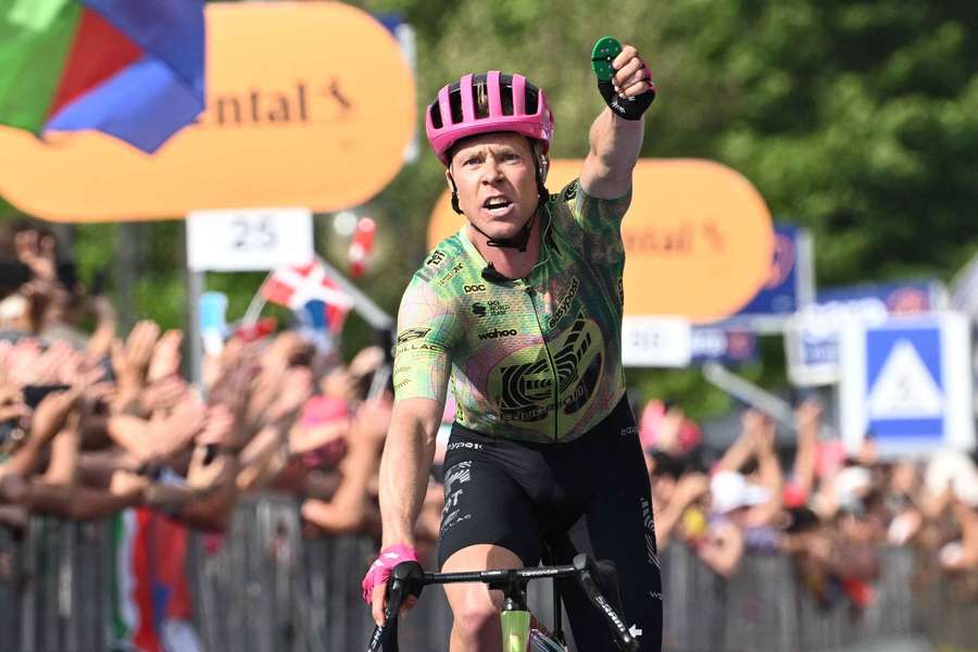 Valgren ovládl 17. etapu Gira. Valgren ovládl 17. etapu Gira.