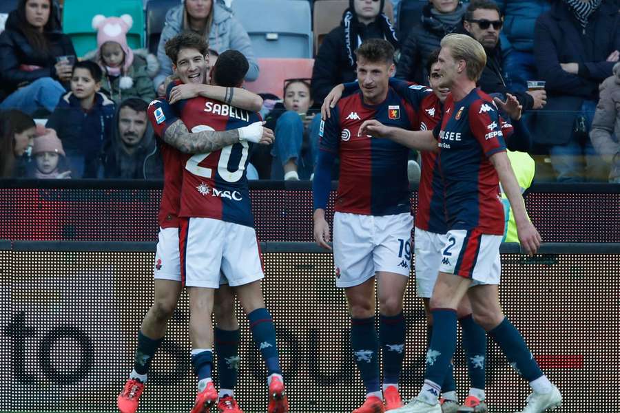 Le Genoa repart de l'avant au championnat.
