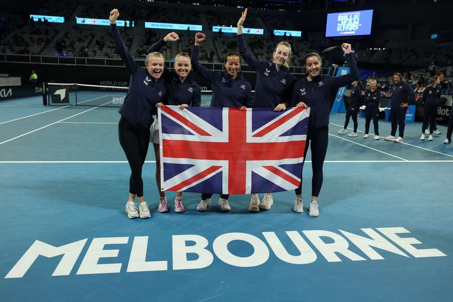 Tenistky Velké Británie se radují z postupu na finálový turnaj.