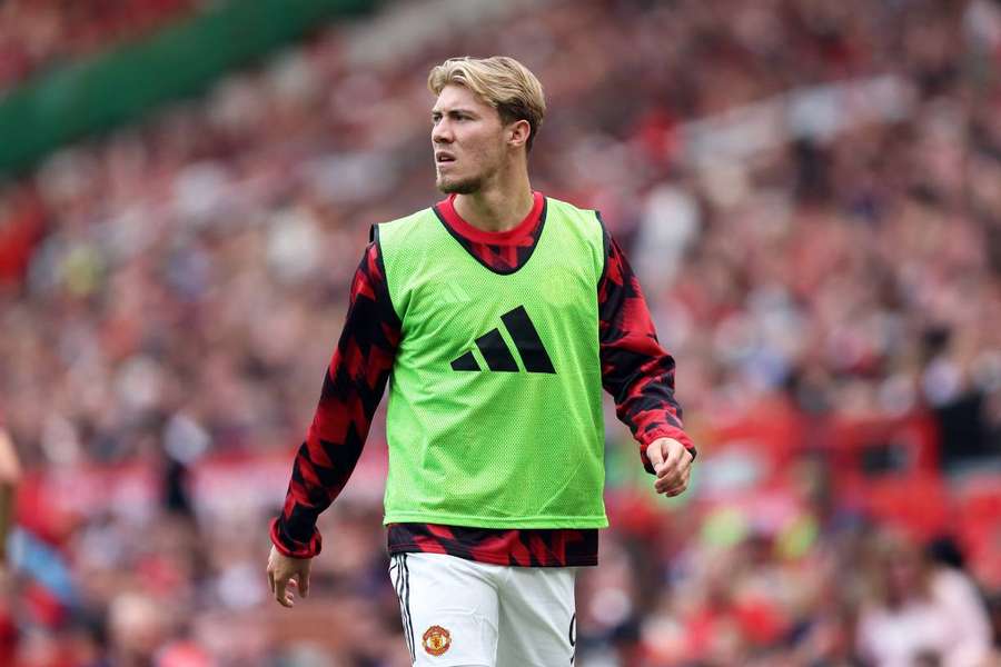 Rasmus Hojlund, jugador del United