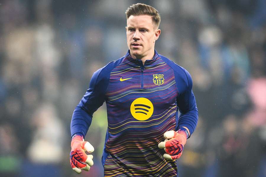 Marc-André ter Stegen musste verletzt abreisen.