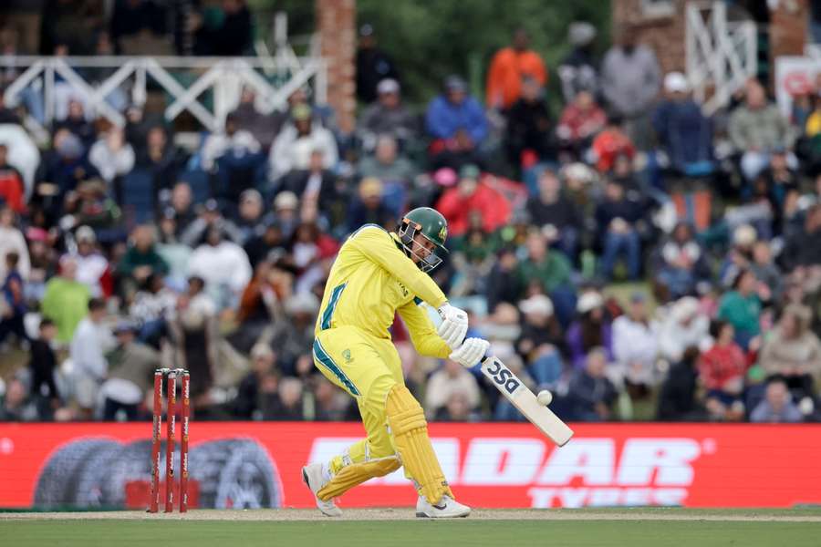 Matt Renshaw playing a shot during the third ODI against South Africa in Potchefstroom. Matt Renshaw playing a shot during the third ODI against South Africa in Potchefstroom.