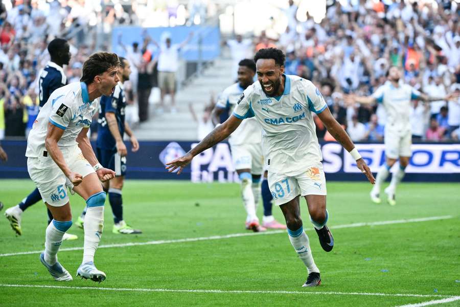 L'esultanza di Pierre-Emerick Aubameyang