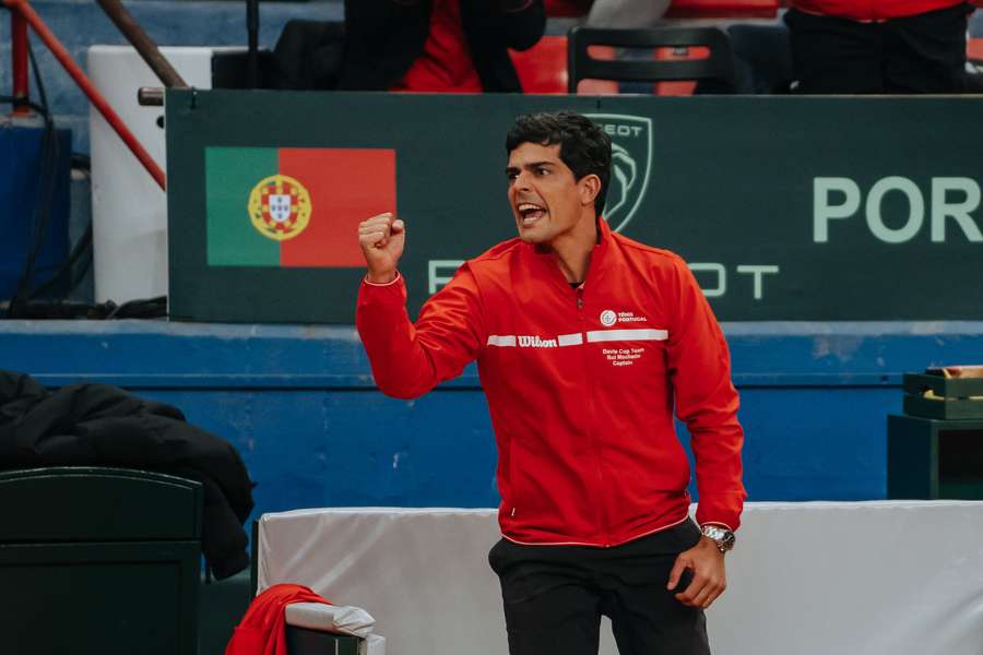 Rui Machado, capitão da seleção portuguesa de ténis