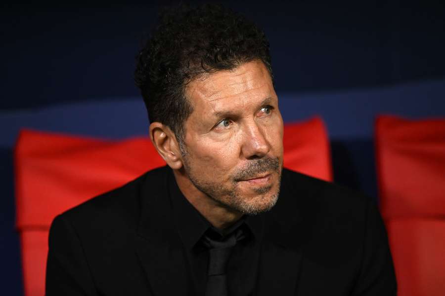 Simeone, entrenador del Atleti