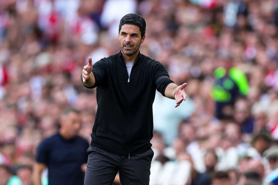 Mikel Arteta, treinador do Arsenal