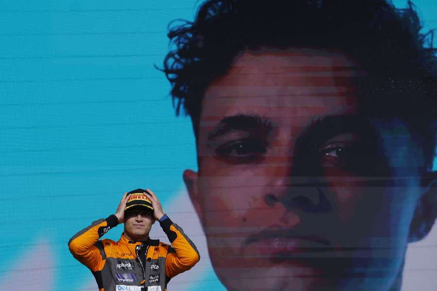 Lando Norris now has 13 career podium finishes without a win