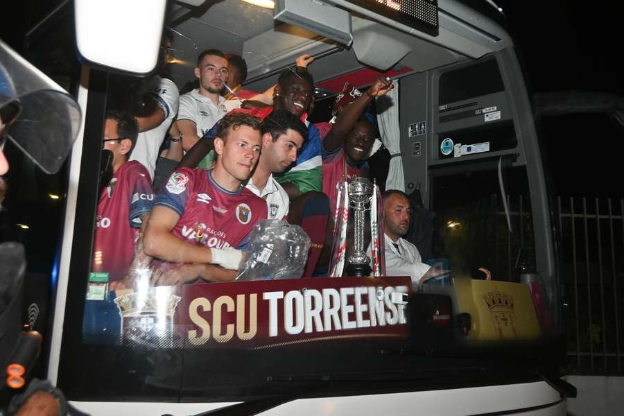 Torreense celebra conquista da Taça de Portugal Torreense celebra conquista da Taça de Portugal