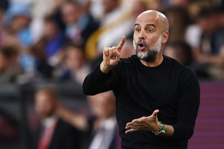 Guardiola le week-end dernier.