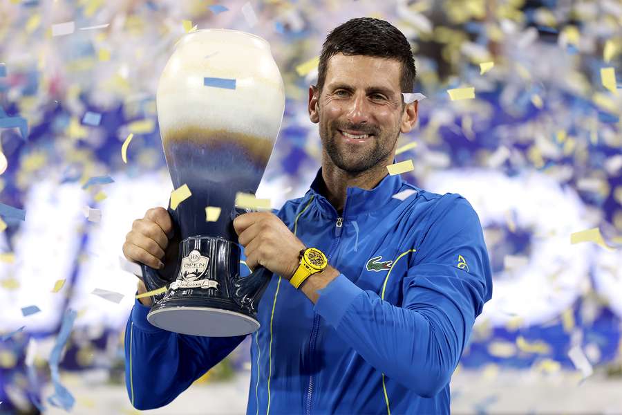 Novak Djokovic sicherte sich den Titel in Cincinnati. 