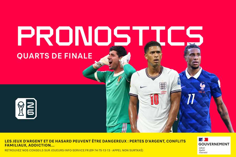 Coupe du monde 2026 : pronostics, meilleurs paris et cotes (quarts de finale) Coupe du monde 2026 : pronostics, meilleurs paris et cotes (quarts de finale)