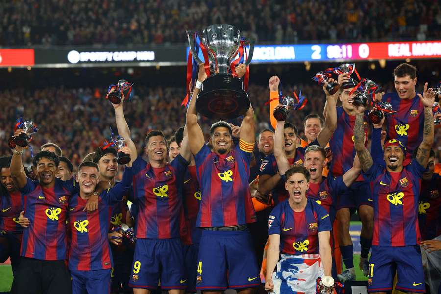 Barcelona je znovu mistrem.