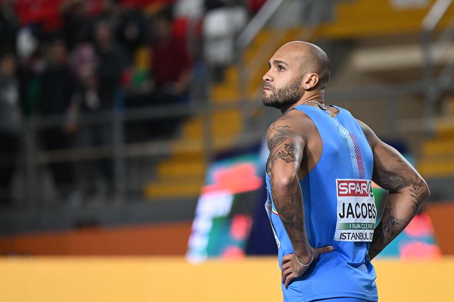 Olympic champion Jacobs suffers defeat in European Indoor Championships