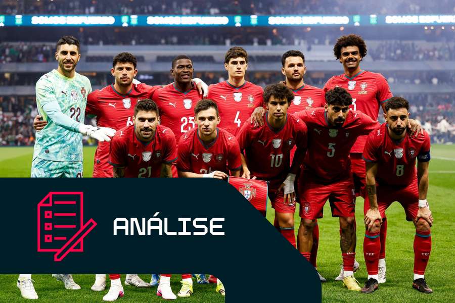O alternativo onze de Portugal diante do México