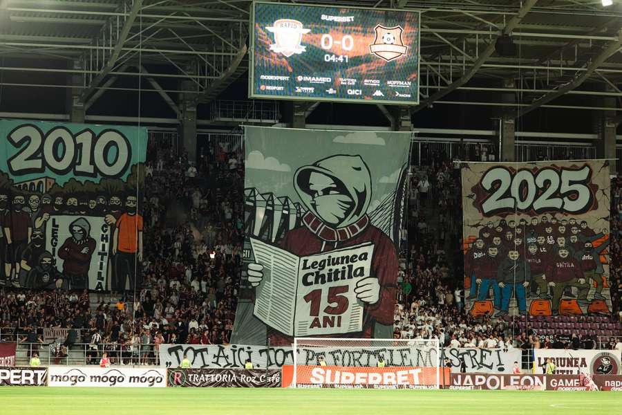 Rapid - FC Argeș se dispută luni, 13 aprilie