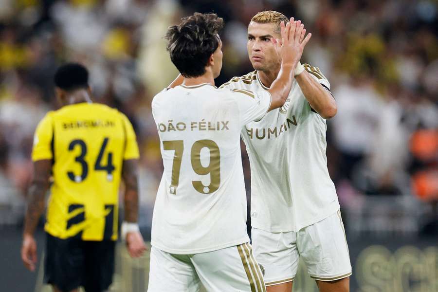 Felix and Ronaldo lead Al Nassr’s attack Felix and Ronaldo lead Al Nassr’s attack