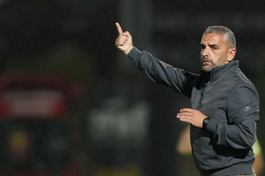 Rui Borges, treinador do Sporting