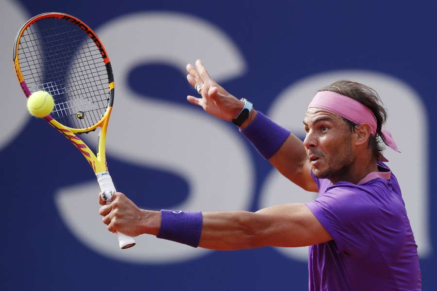 Nadal continues to recover from a hip injury