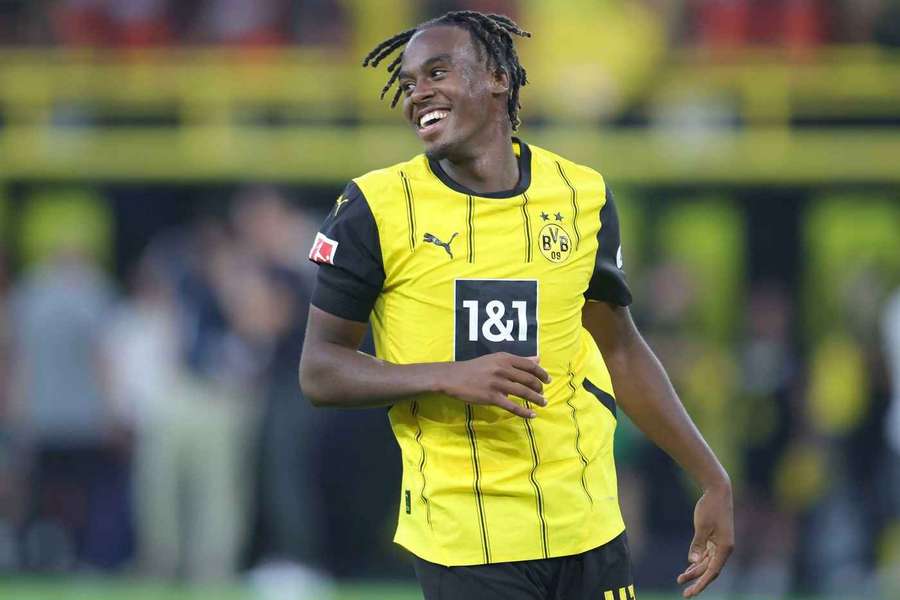 Borussia Dortmunds Juwel Jamie Gittens.