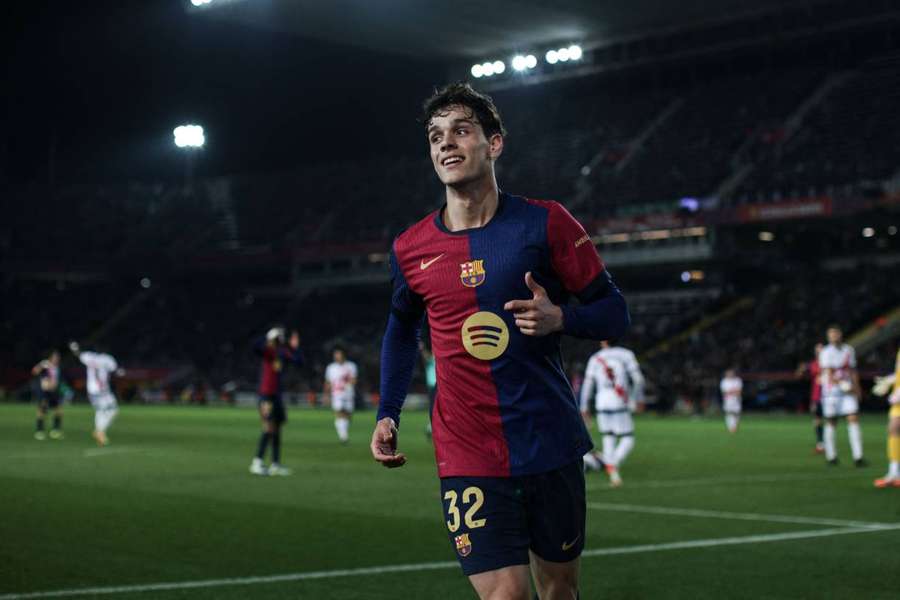 Héctor Fort, jugador del Barça