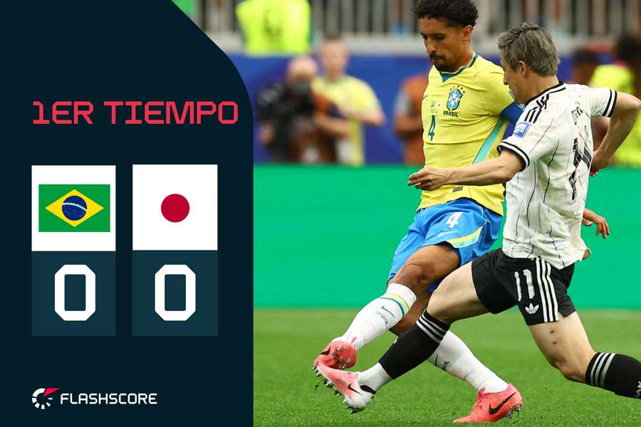 Marquinhos, ante Daizen Maeda