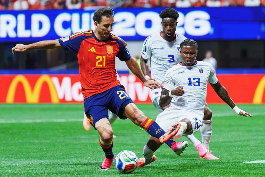 Oyarzábal, durante el España-Cabo Verde Oyarzábal, durante el España-Cabo Verde