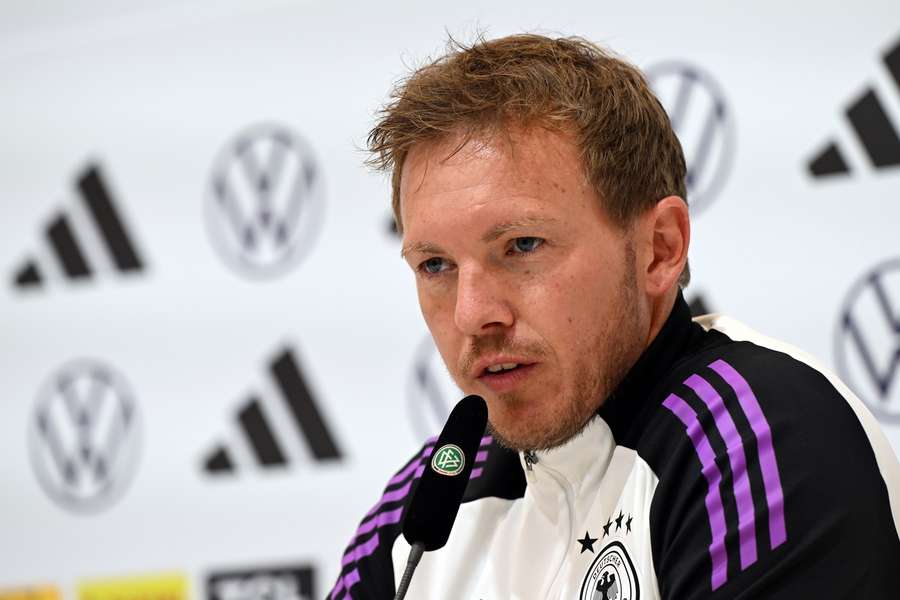 Julian Nagelsmann machte sich auf der Pressekonferenz vor dem Spiel Luft.