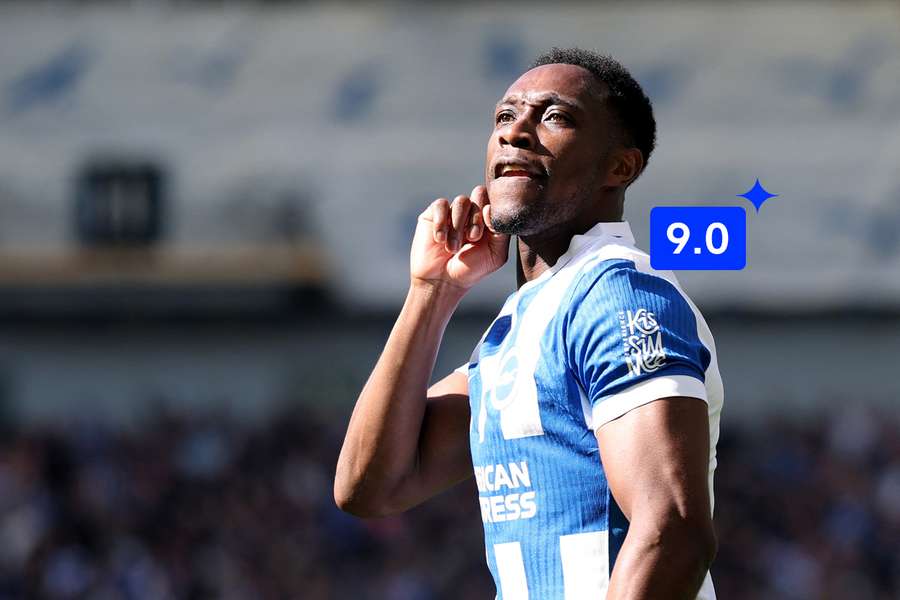 Brighton striker Danny Welbeck
