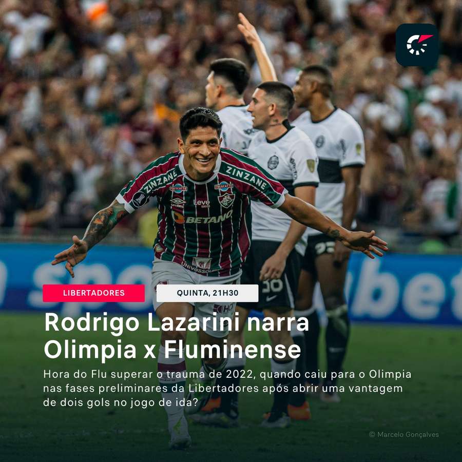 Olimpia x Fluminense ao vivo: acompanhe o jogo pela Libertadores