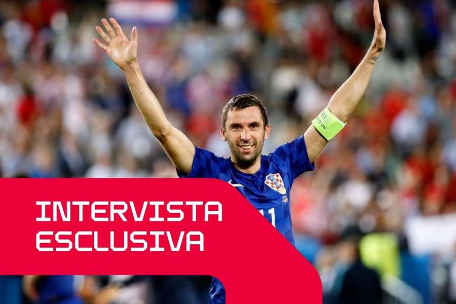 Darijo Srna è stato capitano della nazionale croata Darijo Srna è stato capitano della nazionale croata