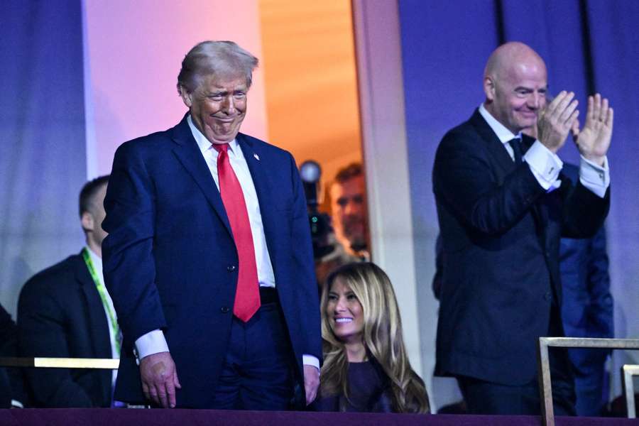 Trump e Infantino Trump e Infantino