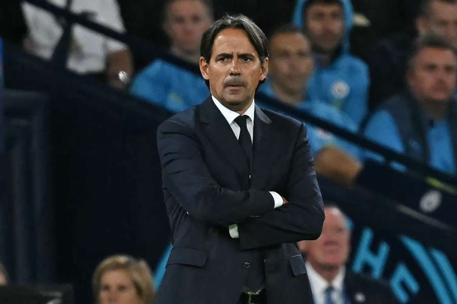 Simone Inzaghi all'Etihad Stadium