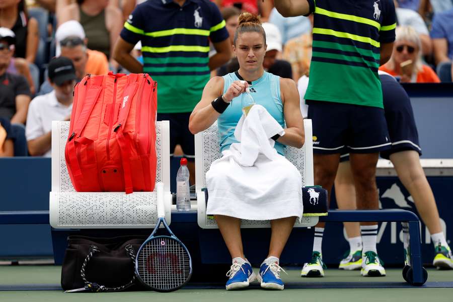 Maria Sakkari ha tenido problemas en los torneos de Grand Slam de este año