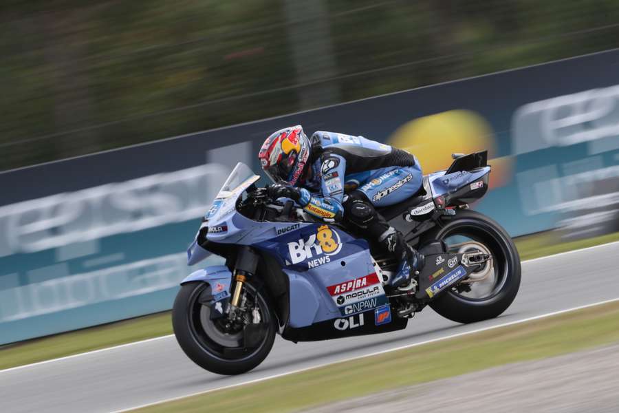 Alex Marquez sur sa Gresini.