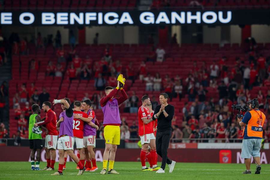 Benfica venceu Moreirense na Luz