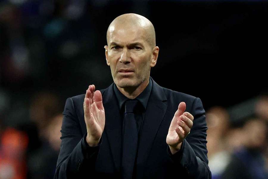 Zinedine Zidane est satisfait. Zinedine Zidane est satisfait.