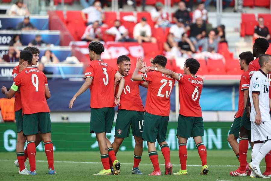 Portugal apurou-se para os quartos de final do Europeu sub-21